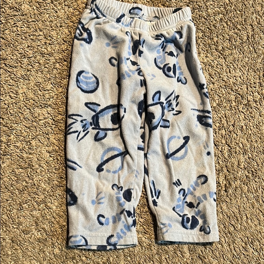 Space-Themed Fleece Pants
